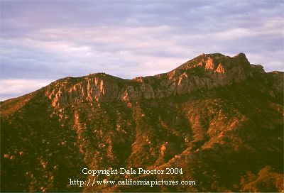 Ventura County mountains, Southern California coast