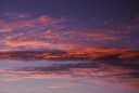 inspirational photo of clouds, sunset graphic lines